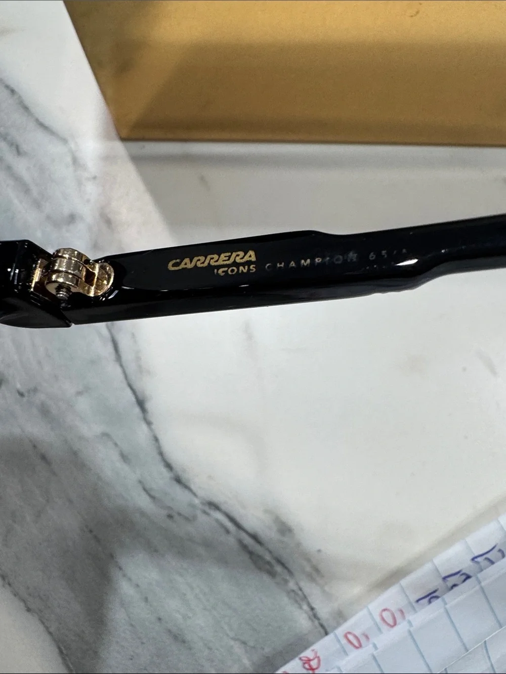 Carrera Champion Black Designer Sunglasses Black Lenses Aviator Special Edition